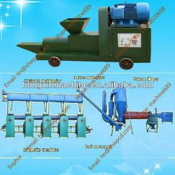 Charcoal briquette extruder machine 0086-15238020698