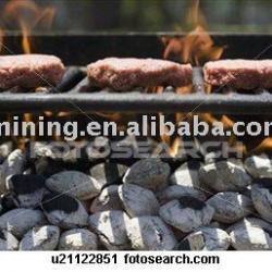 charcoal briquette making machine BBQ