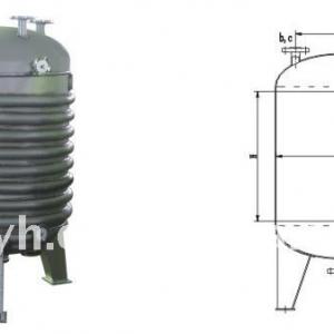 Chemical Jacketed Chemical Storage Tank