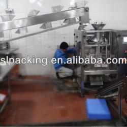 Chicken packaging machine with chain bucket elevator SLIV-520