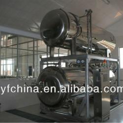 China Automatic double water bat high temperature and pressure retort sterilizer