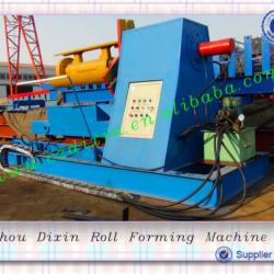 CHINA Cangzhou DIXIN 5/10 tons Hydraulic Decoiler roof panel rool forming machine