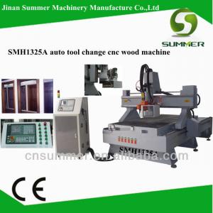 china cnc router wood engraving machine 1325 auto tool change