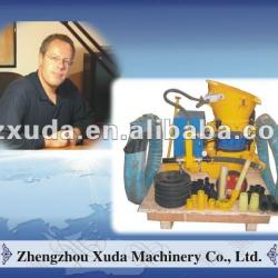 China dry type concrete sprayer