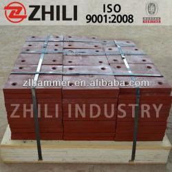 China founday casted excavator parts