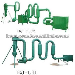 China manufacturer airflow sawdust dryer machine