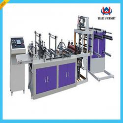 China non-woven lock bag making machine