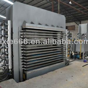 China plywood hot press/ 400T hot press machine