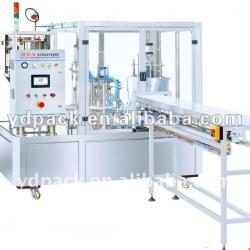 Chocolate Cream Filling and Capping Machine