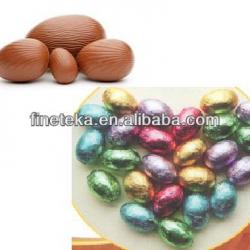 Chocolate Easter Kinder Eggs Balls Foil Film Folding Rolling Wrapping Machine