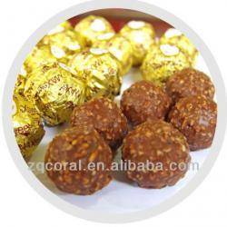 Chocolate enrobing hollow wafer machine