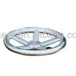 chrome plated handle wheel made in caerd