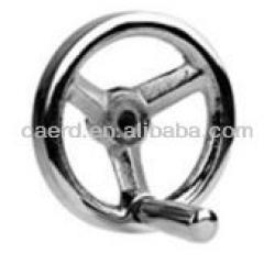 chrome plated handle wheel made in caerd