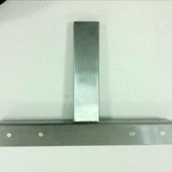 chrome plated welded bracket