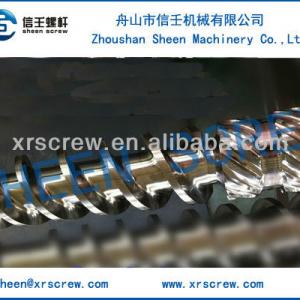 cincinnati solEX bimetallic single screw barrel cylinder for PE-HD and PP pipe extrusion