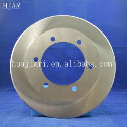 circular blade cutting for non woven fabric