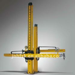 Circular/longitudinal seam welding manipulator