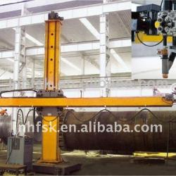 Circular/longitudinal seam welding manipulator