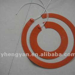 circular silicone rubber heater, 3V-380V according to the customers'