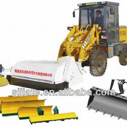 cleaning machine for road construction