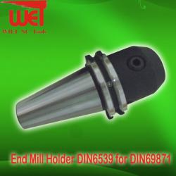 CNC End Mill Holder DIN6539 Weldon Type End Mills for DIN69871