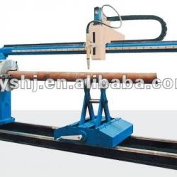 CNC flame plasma intersecting pipe cutting machine