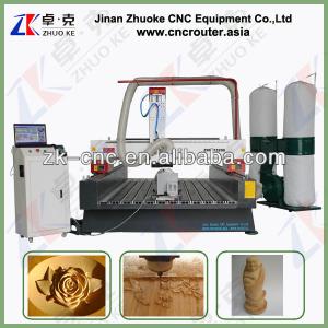 CNC Router Machine For Woodworking 4 Axis Mach3 Controller ZKM-1325B 1300*2500*350MM