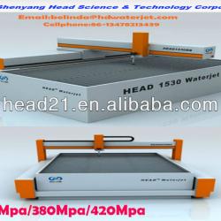 CNC Ultra High Pressure waterjet cutting machine with CE certificate