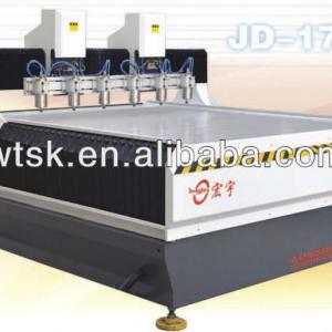 cnc wood machine JD-1713S hot sell 4 axis cnc wood router