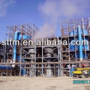 Coating pigment production line