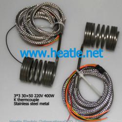 coil heater for hot runner