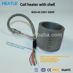 coil heater with shell