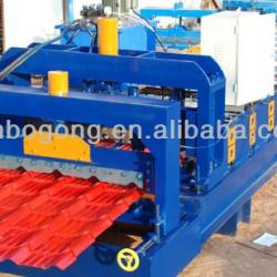 color steel roofing tile forming machine