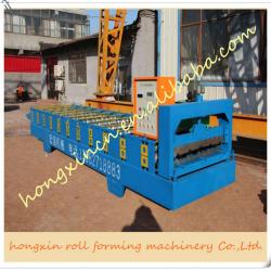 colored automatic steel roll forming machine