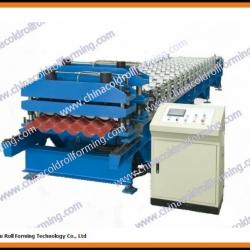 Colored Steel, Step Roofing Tile Roll Forming Machine