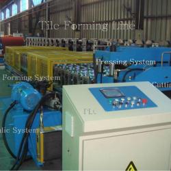 colored tile forming machine