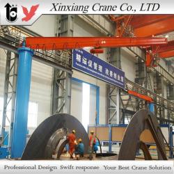 Column mounted heavy duty jib crane