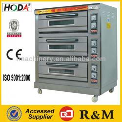 commercial bakery oven/deck bread baking oven/ pizza baking machine