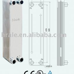 compact brazed heat exchanger