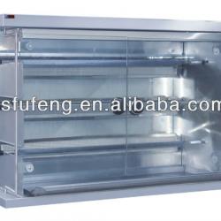 Competitive Price 3-Rod All Stainless Steel Gas Rotisserie Oven FGJ-3P