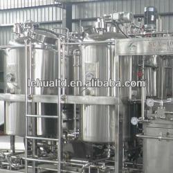 Complete set of Pasteurized and UHT milk processing line