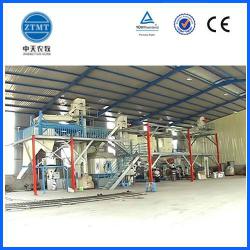 Complete wood pellet production line/plant