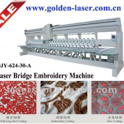 Computer Embroidery Machine With Laser Cutting Function