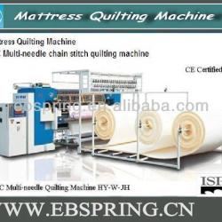 Computerized chainstitch multi-needle quilting machine