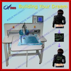 Computerized rhinestone setting machine for shoes making industry