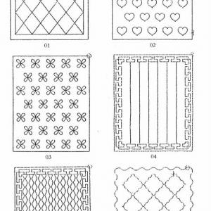 Computerized Single Needle Quilting Machine Patterns