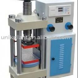 concrete block strenght testing machine