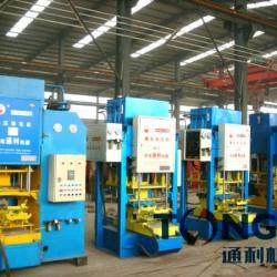 concrete color floor tile machine