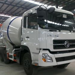 Concrete mixing truck