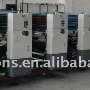 Coninuous Form Roll To Pack Offset Printing Machine Line